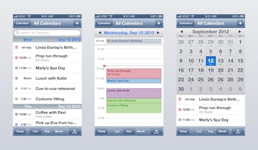 Legacy iOS UI Kit gallery image