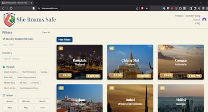 SheRoamsSafe gallery image