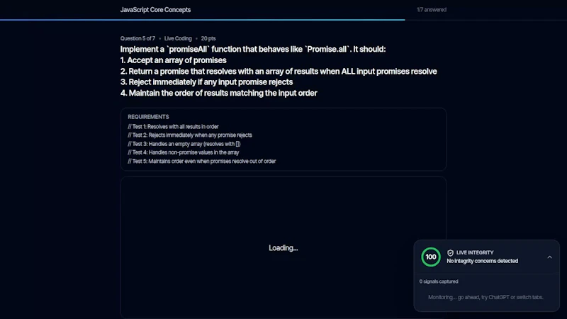 ClarityHire screenshot 1 (video preview)