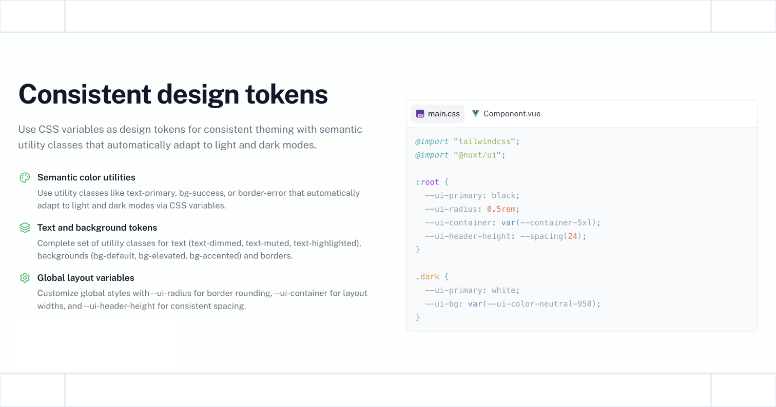 Média Nukst u - Bibliothèque d'interface utilisateur open source construite avec le vent arrière CSS 3
