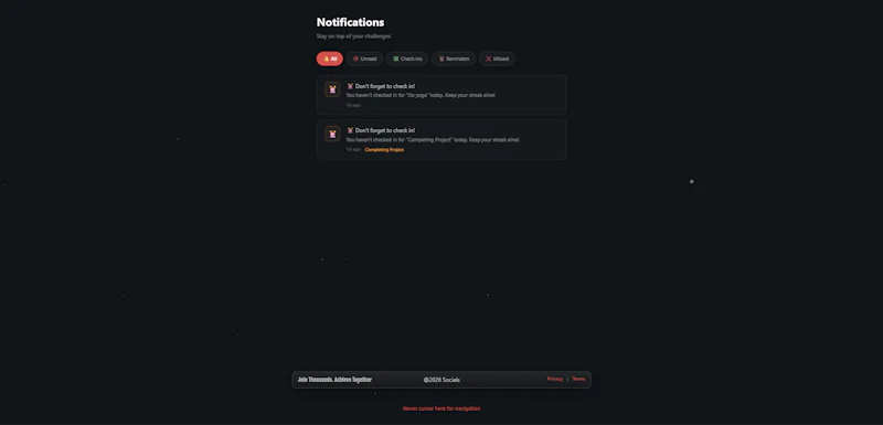 Socials  screenshot 2