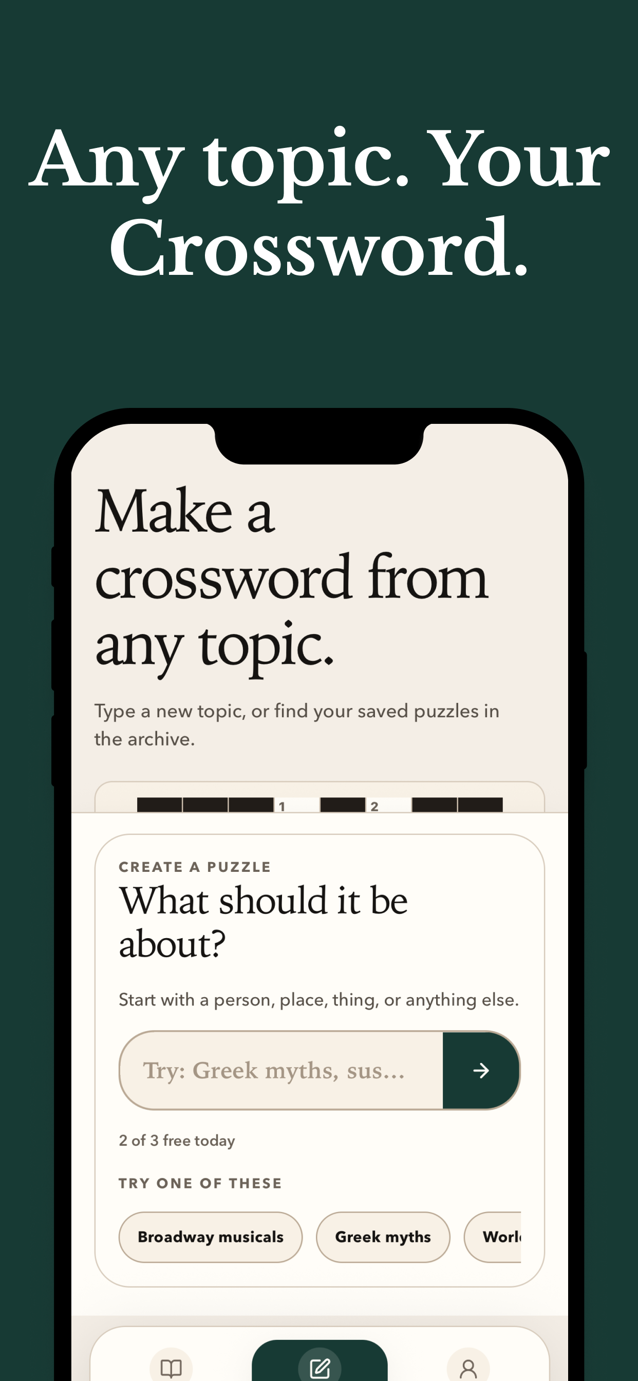 AI Crossword App gallery image
