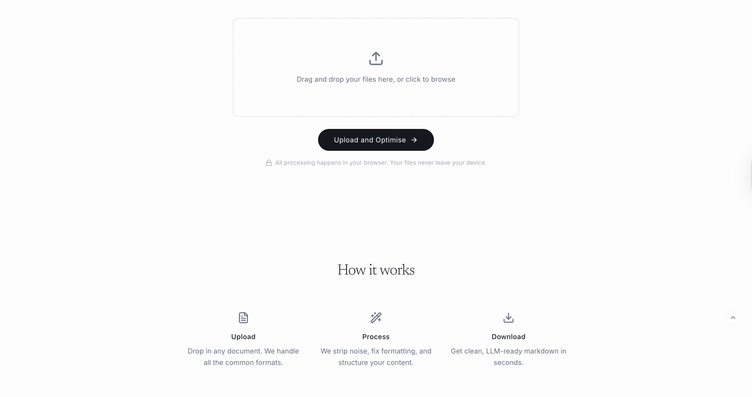 winnow.md - Screenshot 2 showing product features and functionality