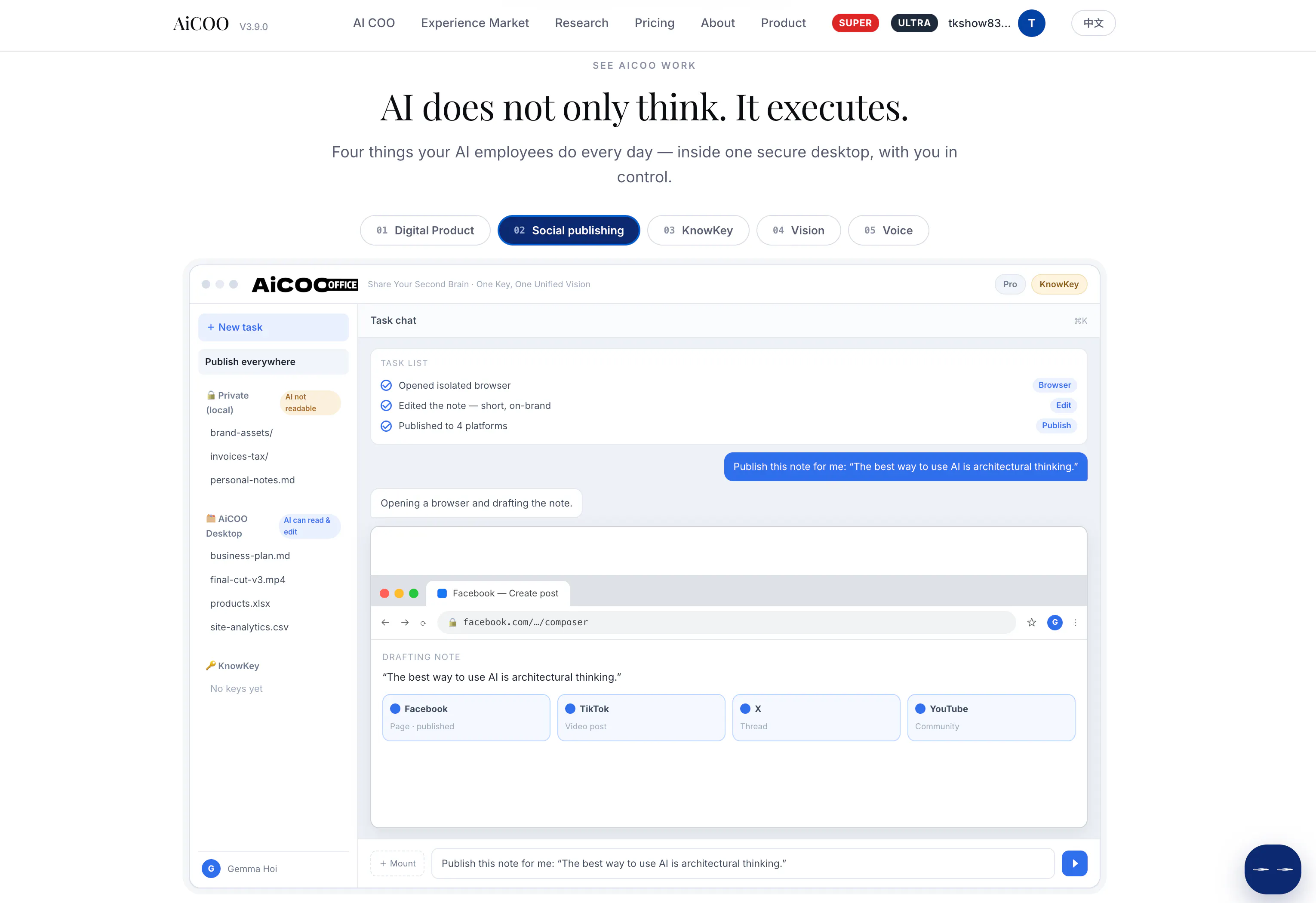 AiCOO gallery image