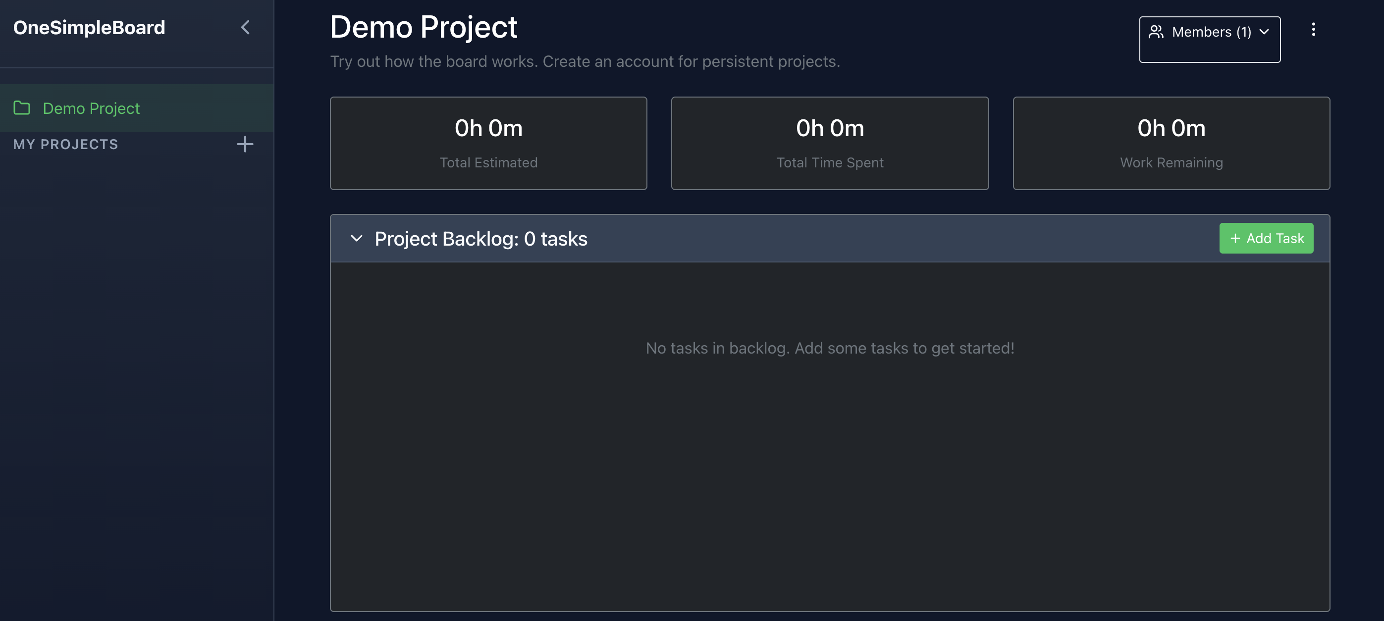 OneSimpleBoard gallery image