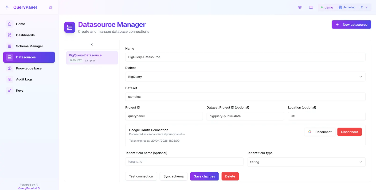 QueryPanel 2.0 screenshot 5