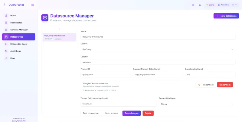 QueryPanel 2.0 screenshot 5