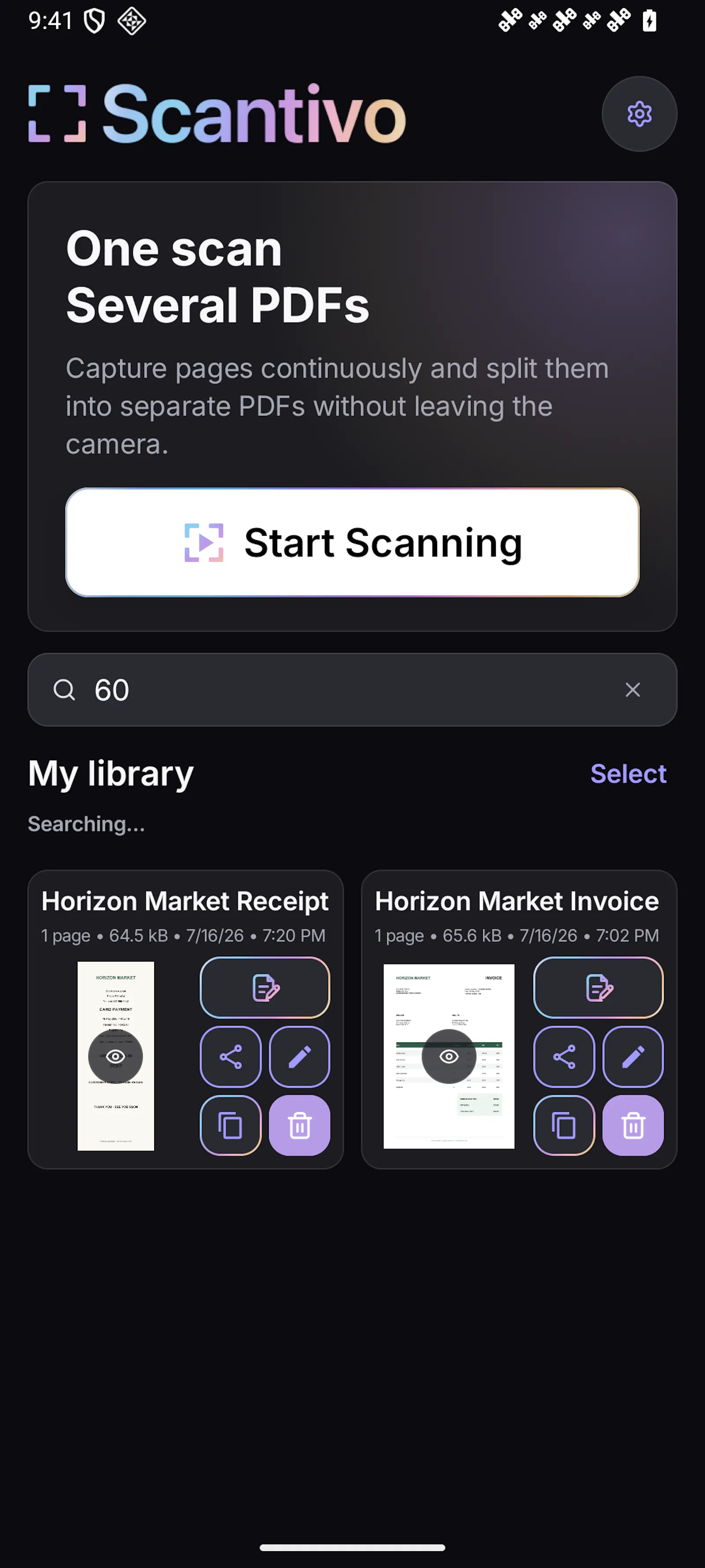 Scantivo screenshot 4
