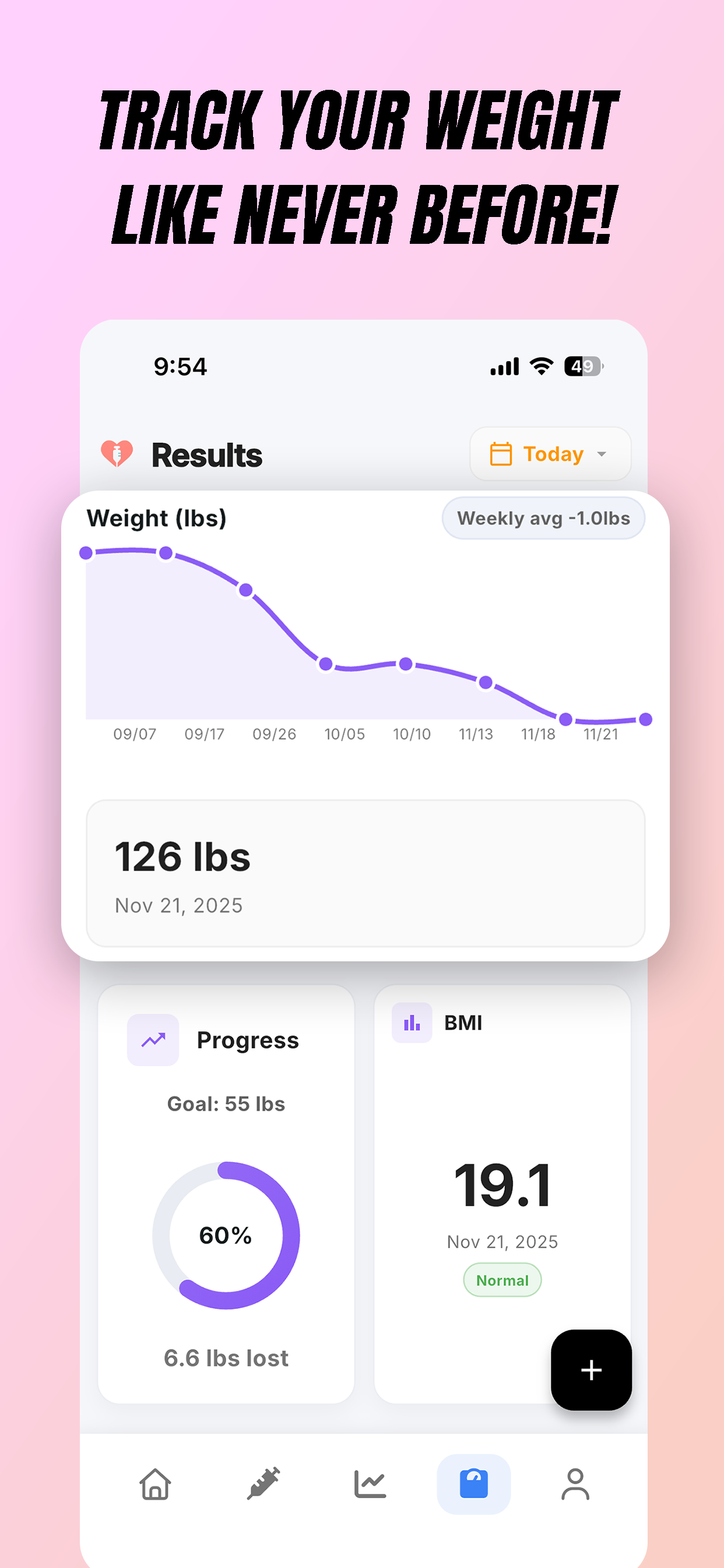 ShotAgain: GLP-1 All-in-1-app gallery image
