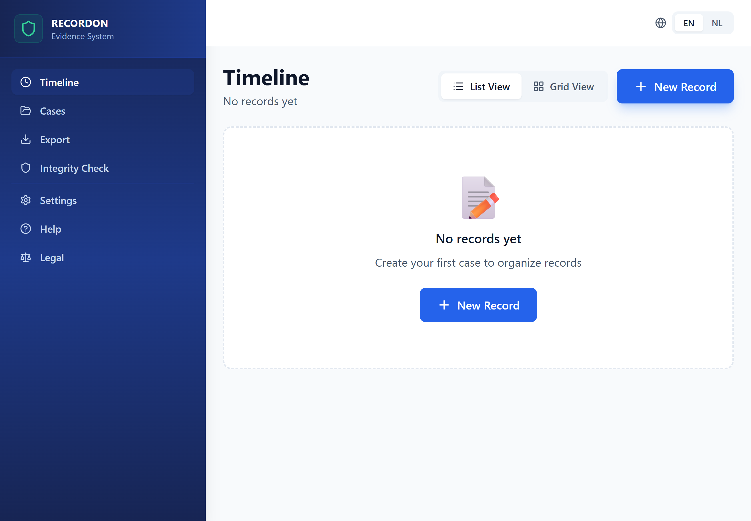 Recordon - Main product screenshot demonstrating key features and user interface