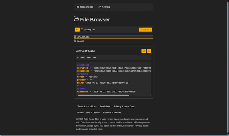 Cottage Sync screenshot 2
