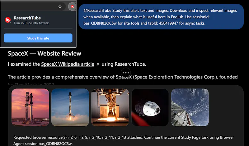 ResearchTube screenshot 3