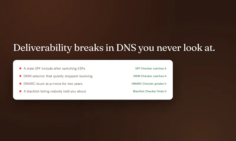 Email Deliverability Toolkit screenshot 2