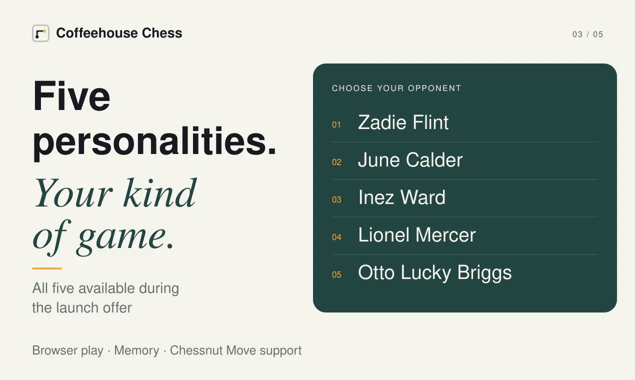 Coffeehouse Chess gallery image