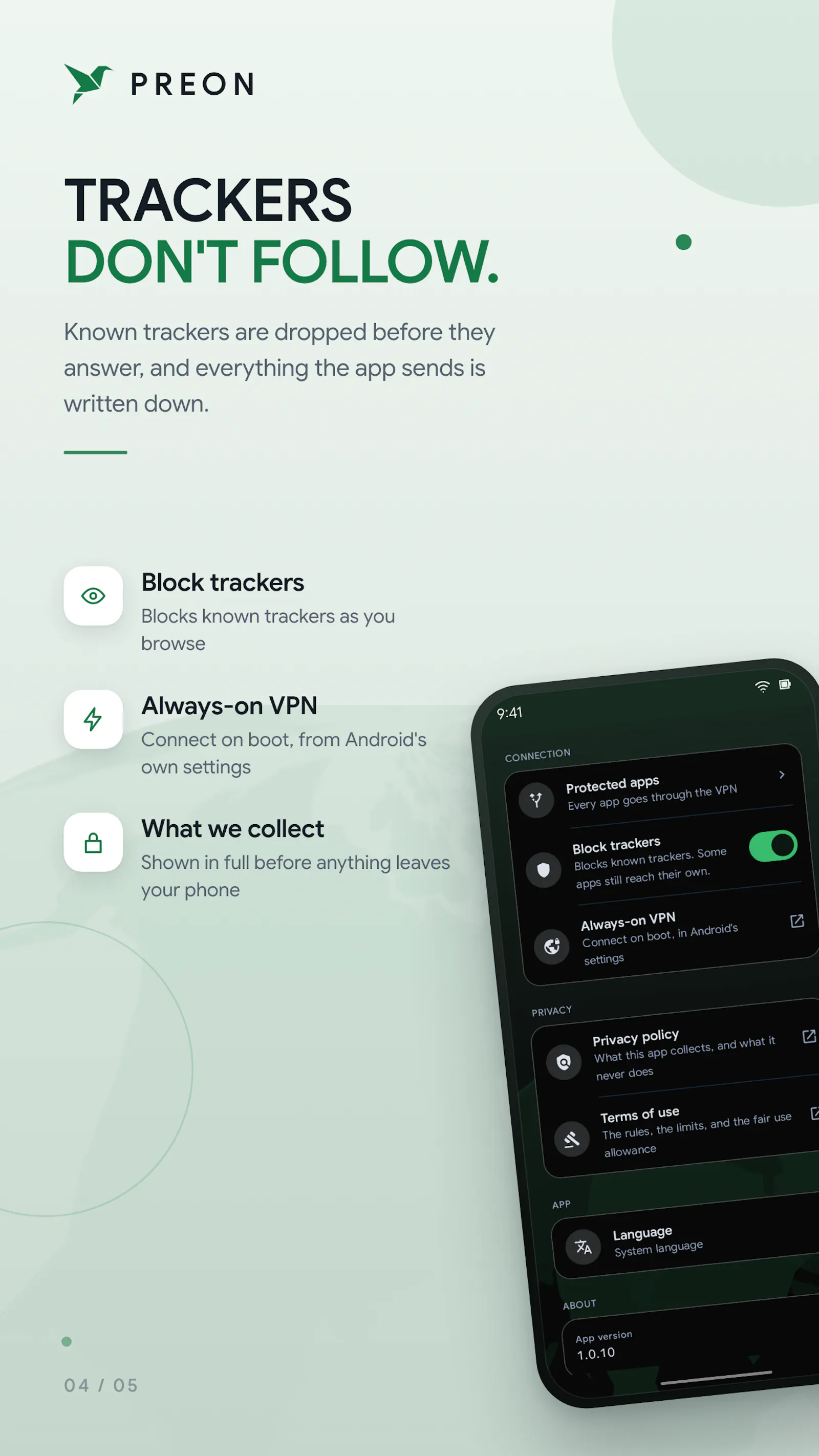 Preon VPN screenshot 4