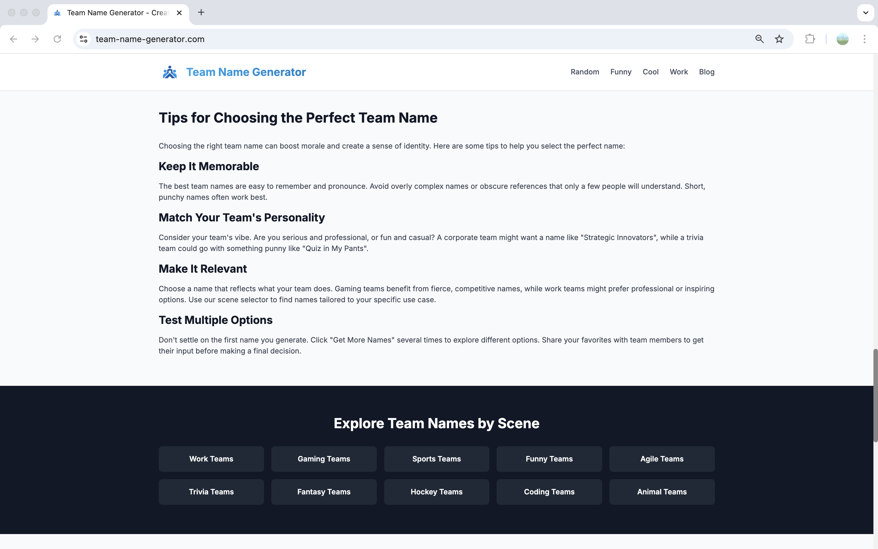 Team Name Generator gallery image