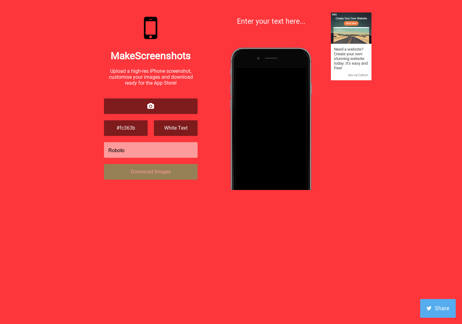 Make Screenshots logo