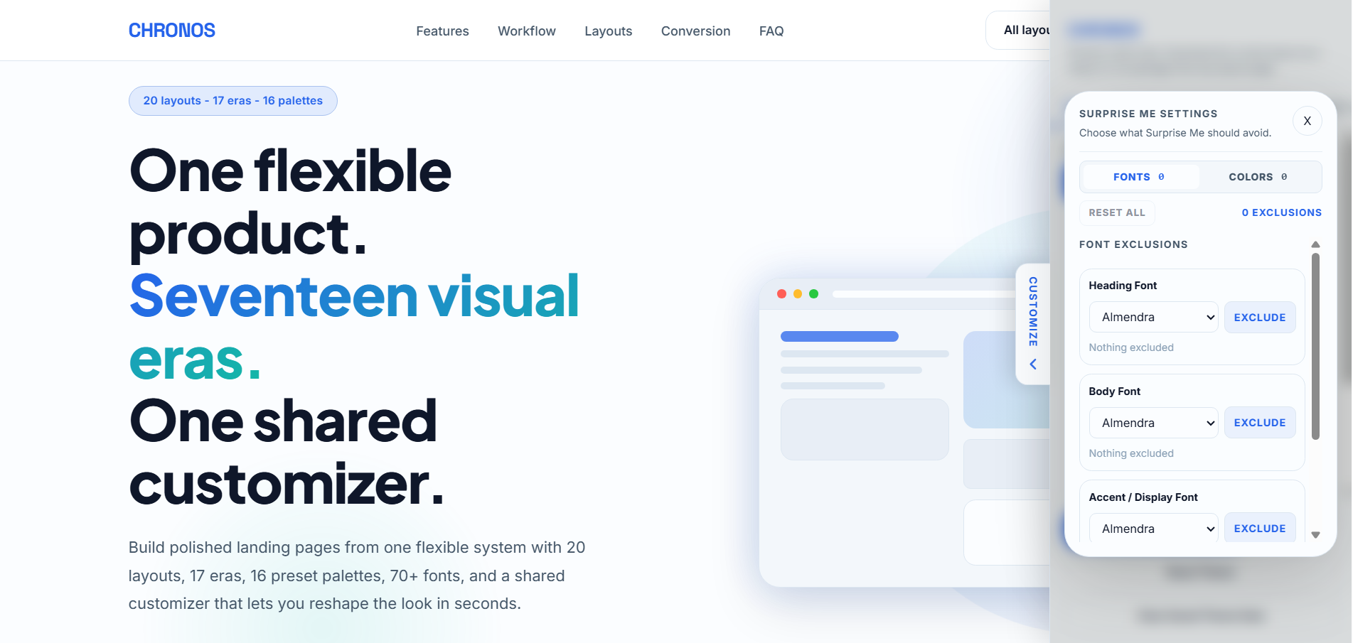 Chronos - Multi-Era HTML Template System gallery image