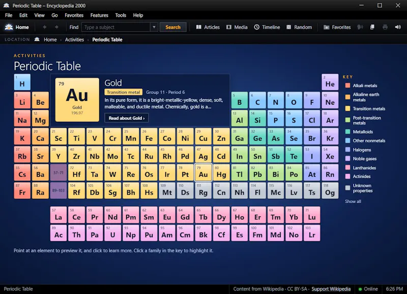 Encyclopedia 2000 screenshot 5