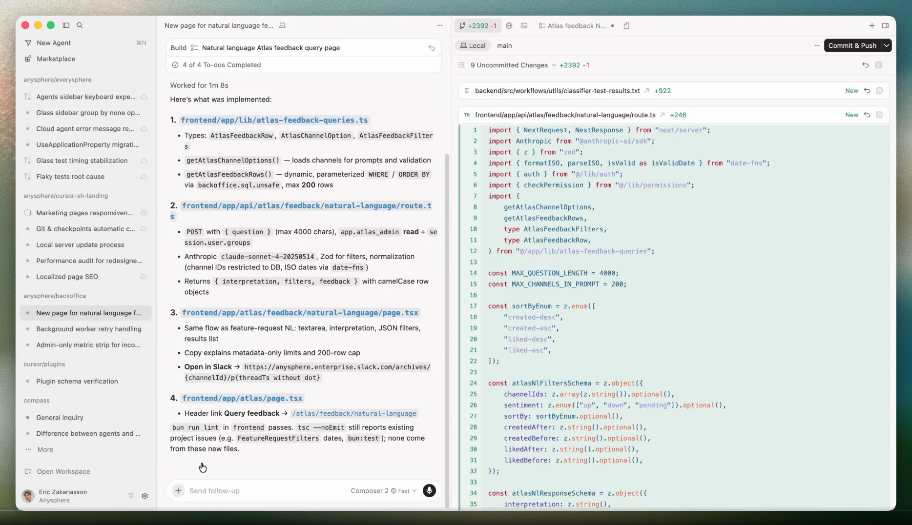 Cursor 3 screenshot 4