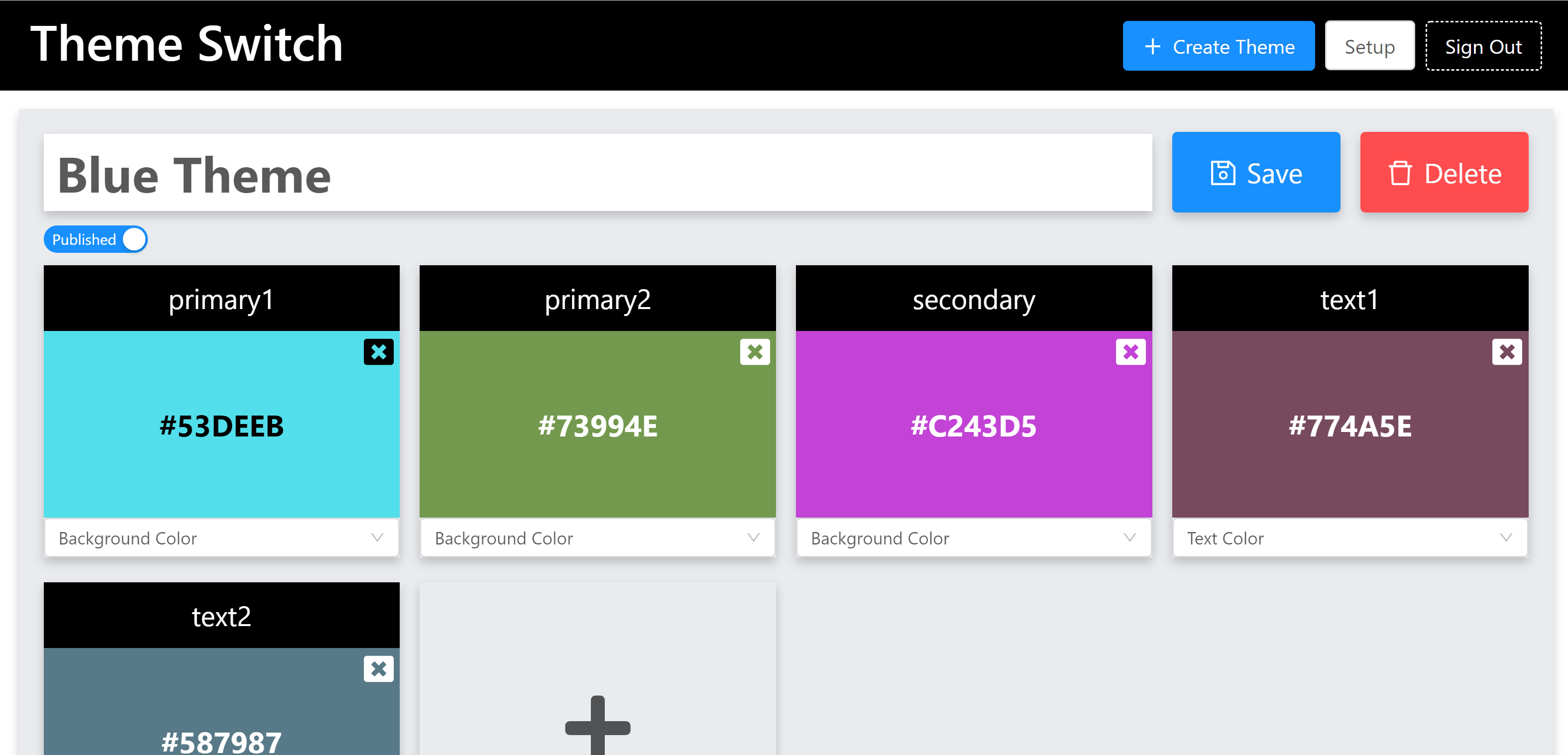 Theme Switch gallery image