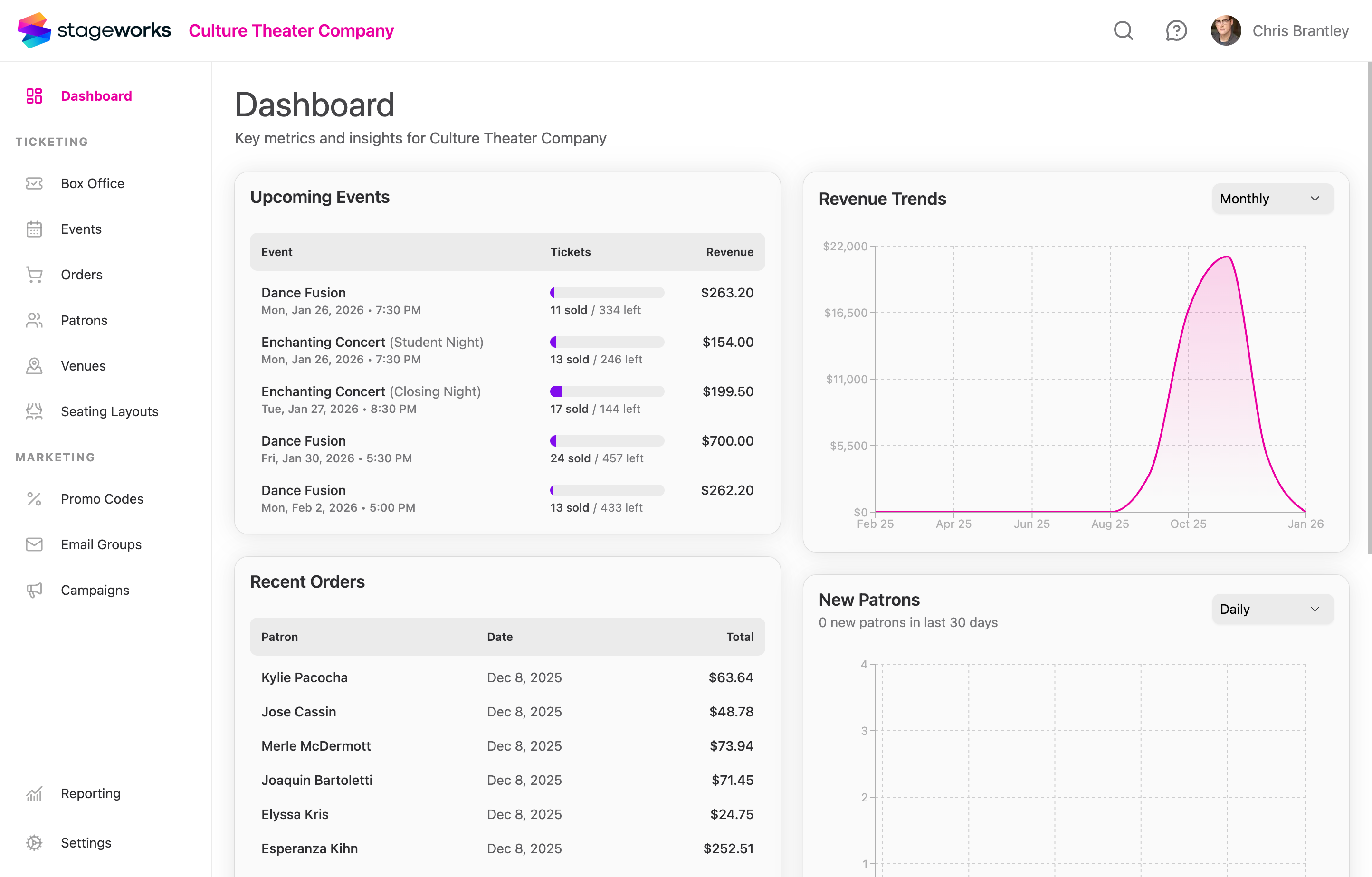 Stageworks - Screenshot 3 showing product features and functionality