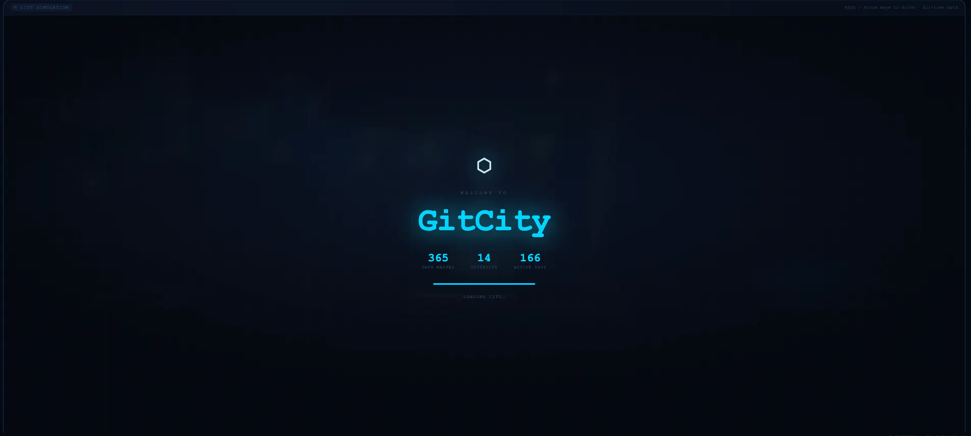 GitCity: Your GitHub contributions as 3D city you can drive through ...