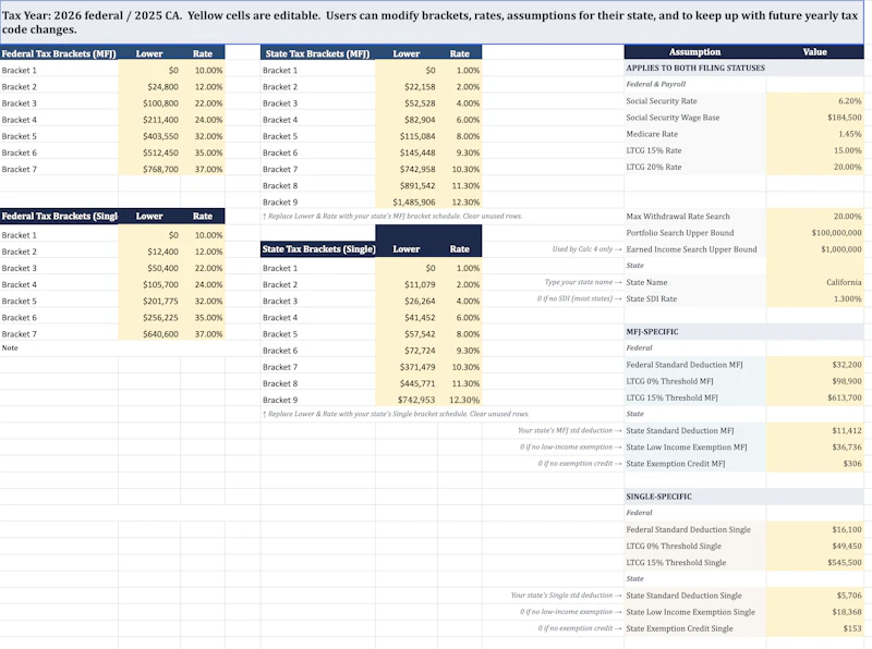 Retirement Withdrawal Rate Calculator screenshot 2