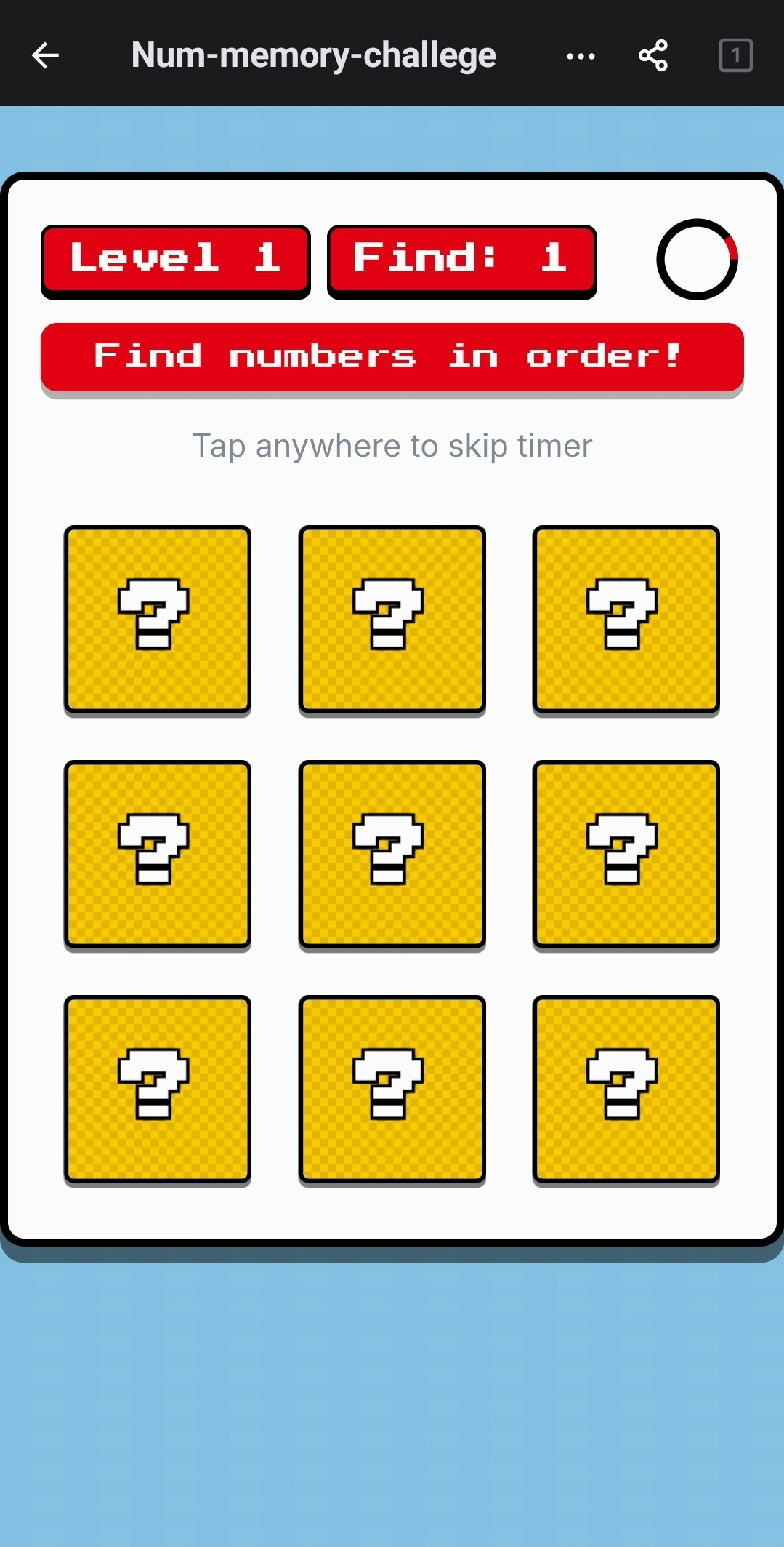 Num-memory-challange Bo  gallery image