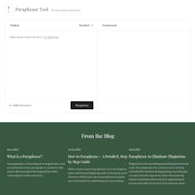 Paraphrase Tool gallery image