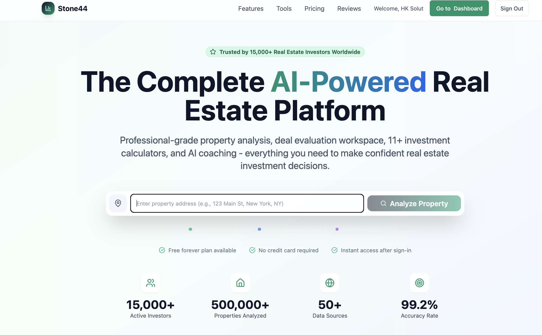 Stone44 - La piattaforma immobiliare completa di AI media 1