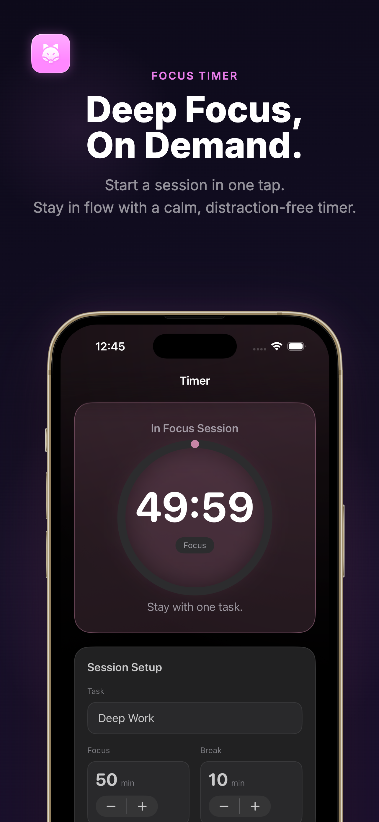 FastFocus: Deep Work Timer gallery image