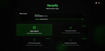 Verseify gallery image