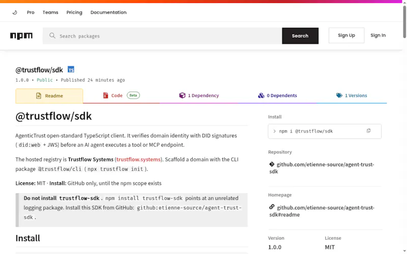 AgenticTrust screenshot 6
