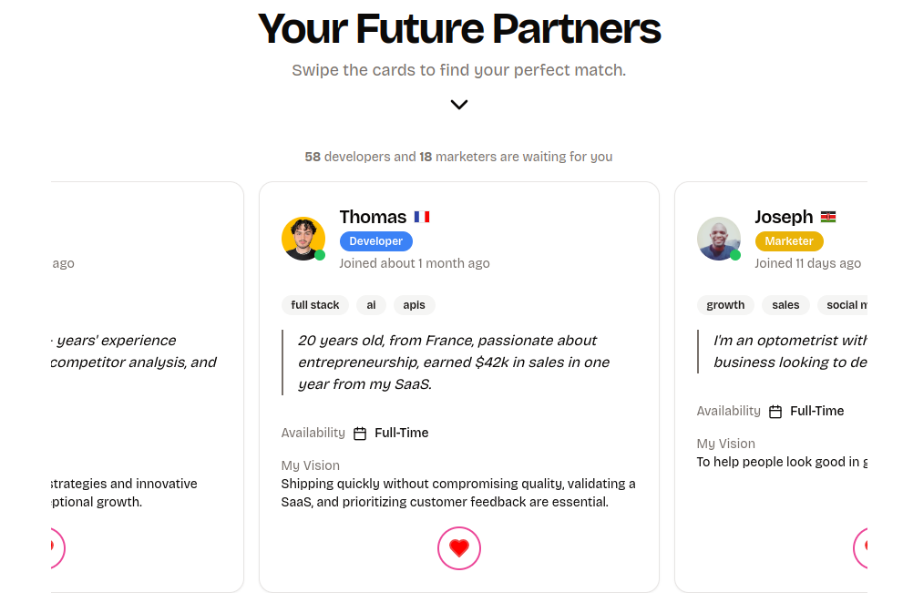 Media Devarket - Ini Tinder, tetapi untuk SaaS 2