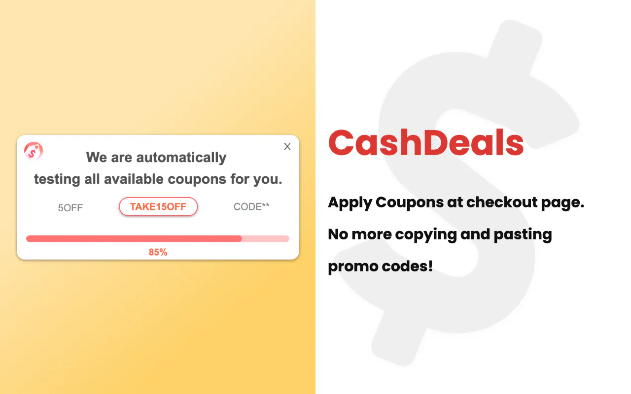 CashDeals: AI Coupons & Savings gallery image