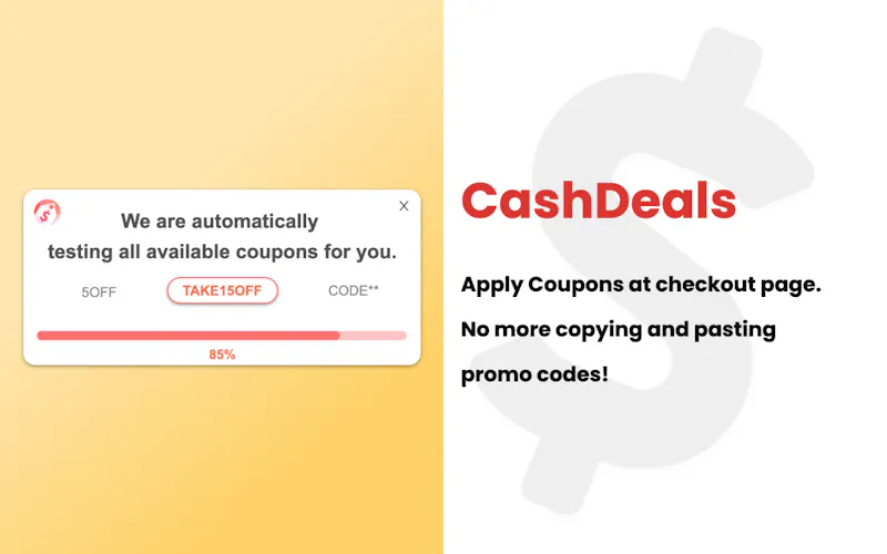 CashDeals: AI Coupons & Savings screenshot 4