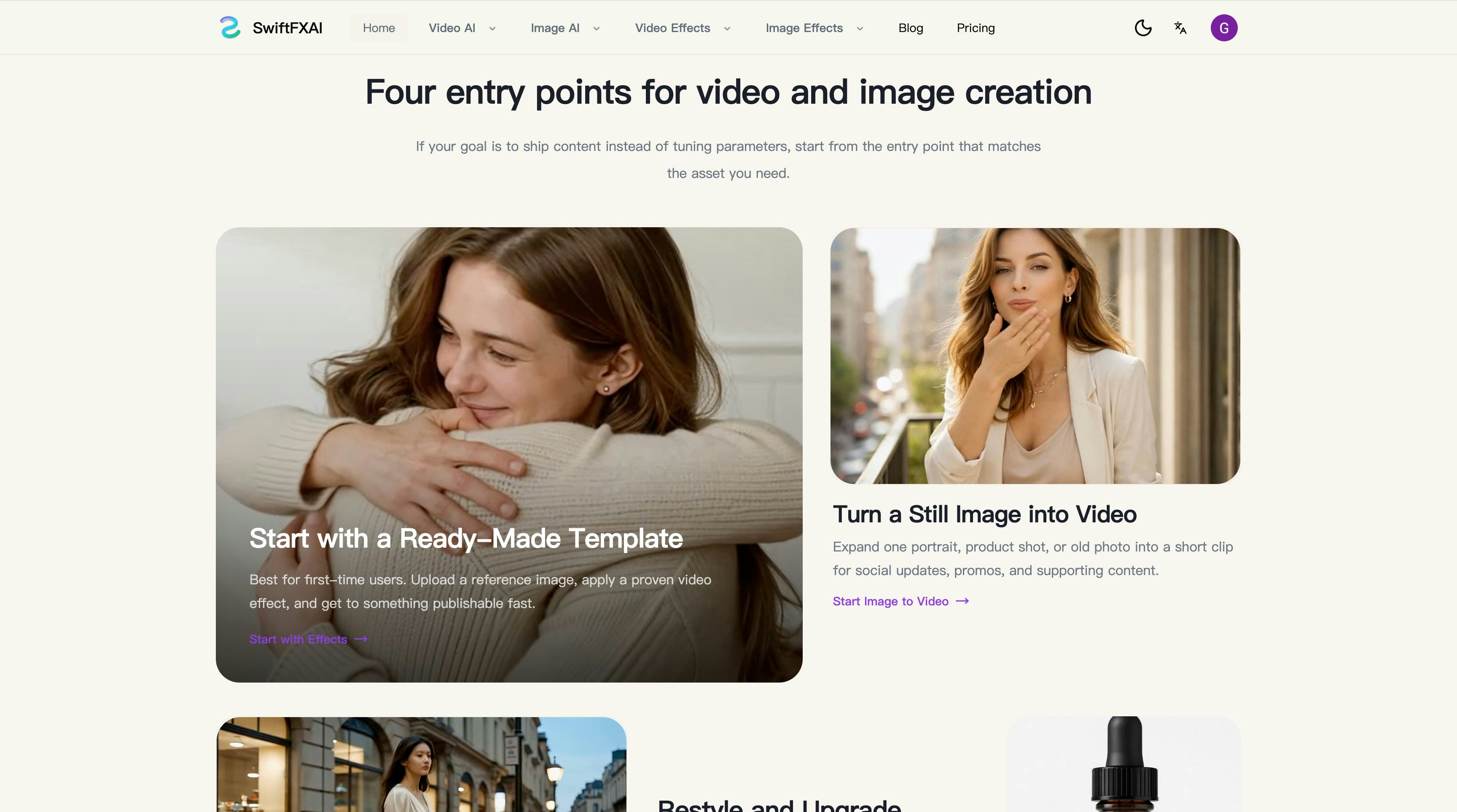 SwiftFXAI - Screenshot 2 showing product features and functionality