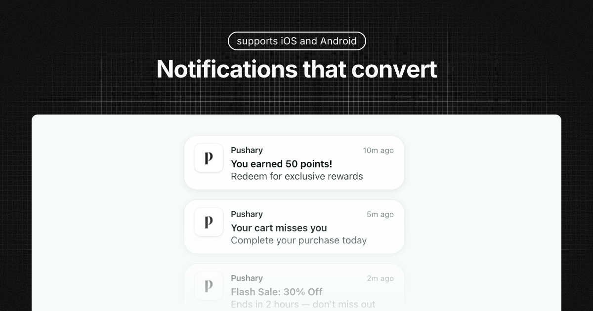 Pushary gallery image