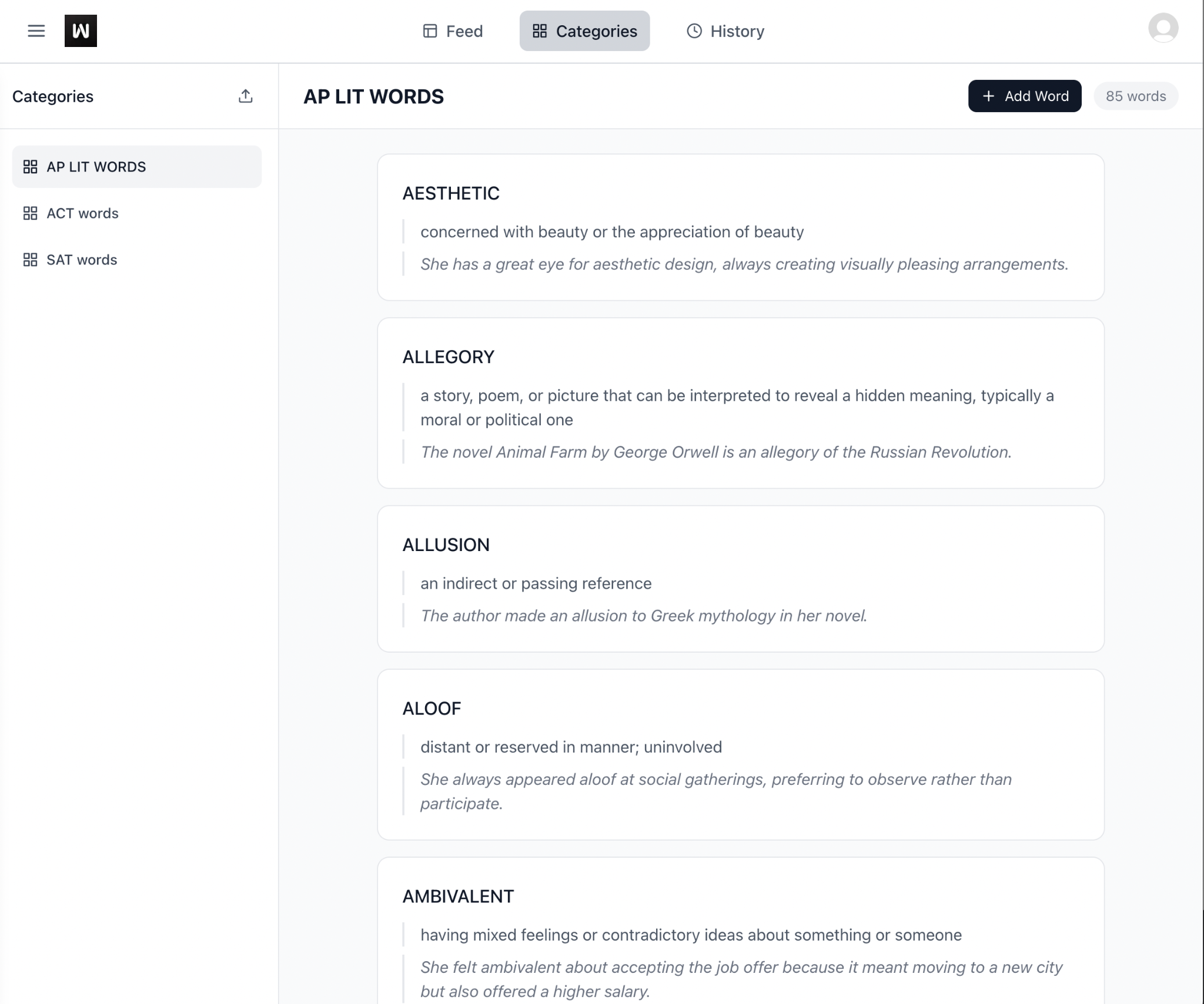 WordMate gallery image