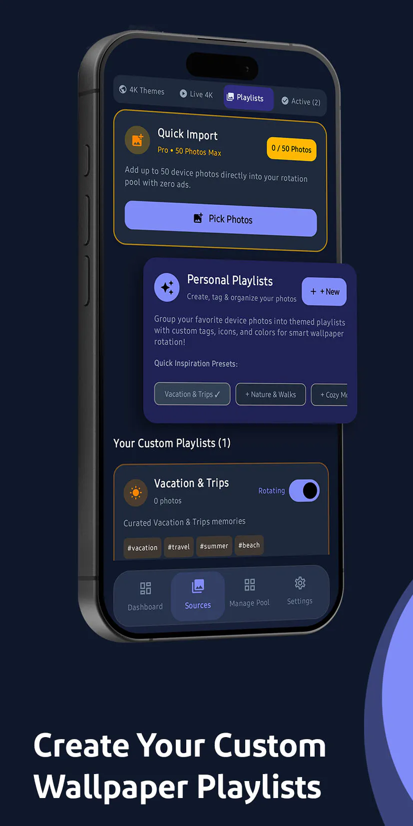 Wallpaper Rotator: Auto Change gallery image