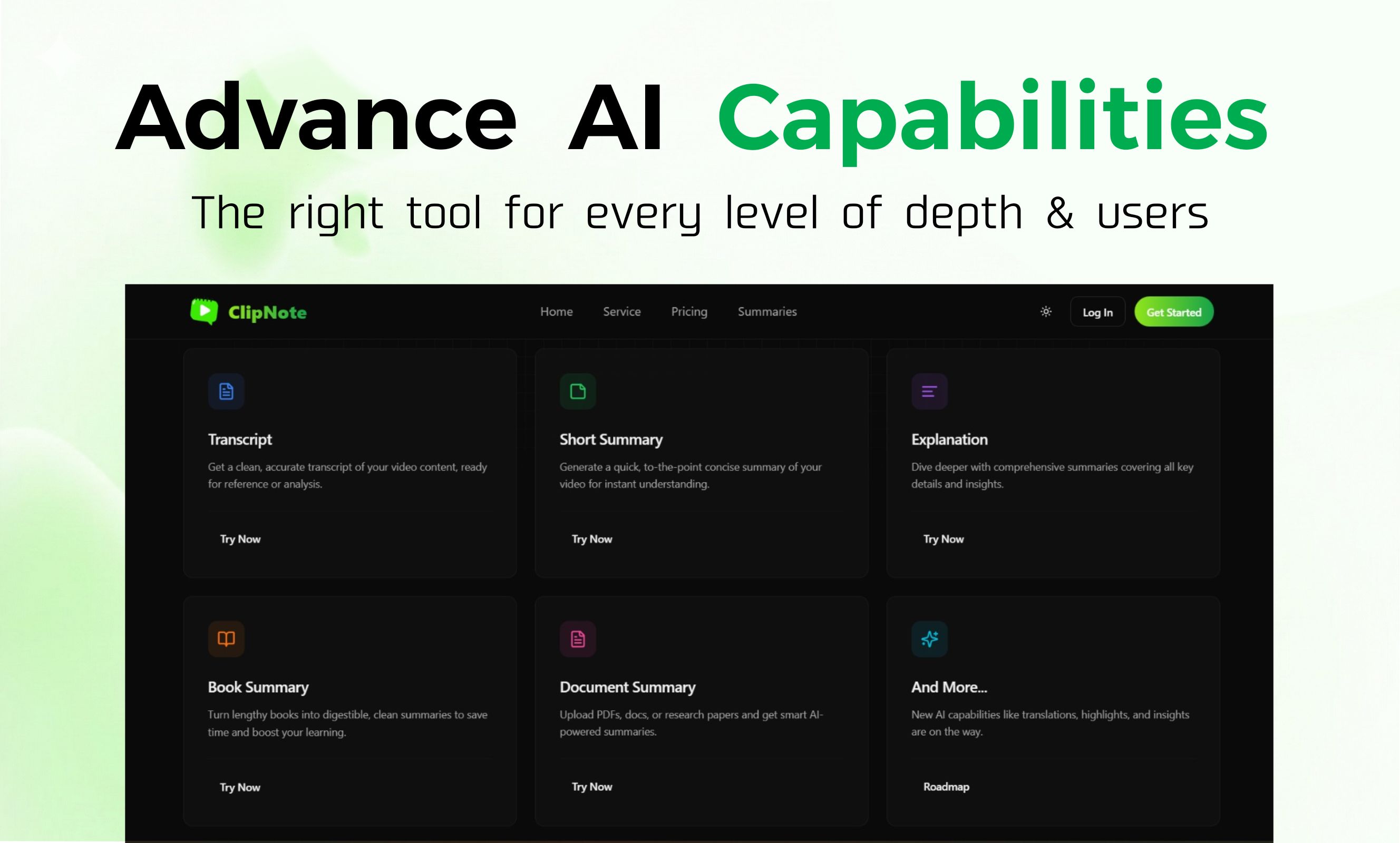 Clipnote.in - Screenshot 2 showing product features and functionality