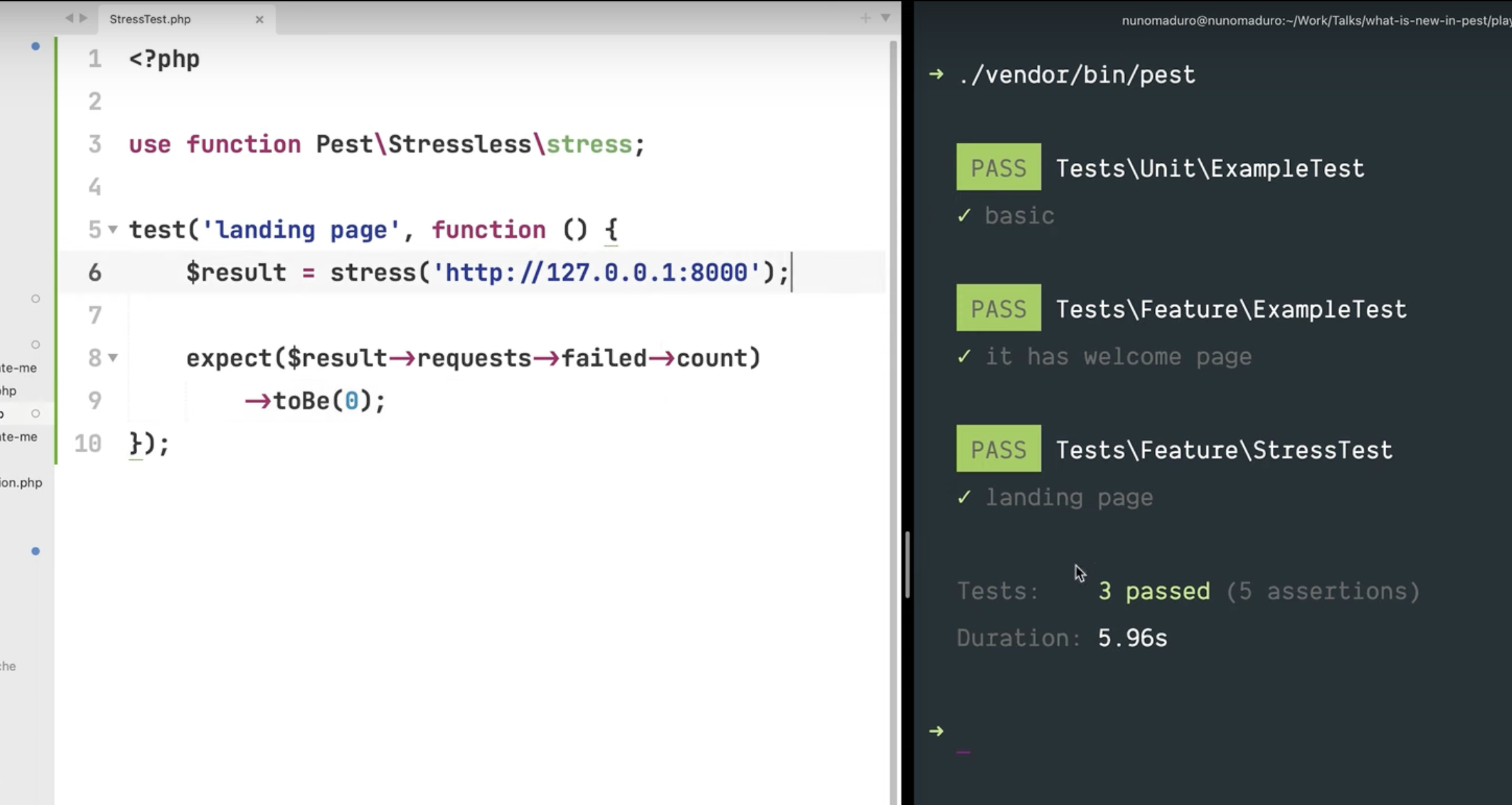 Stres - Stressiz: PHP için stres testi medya 4