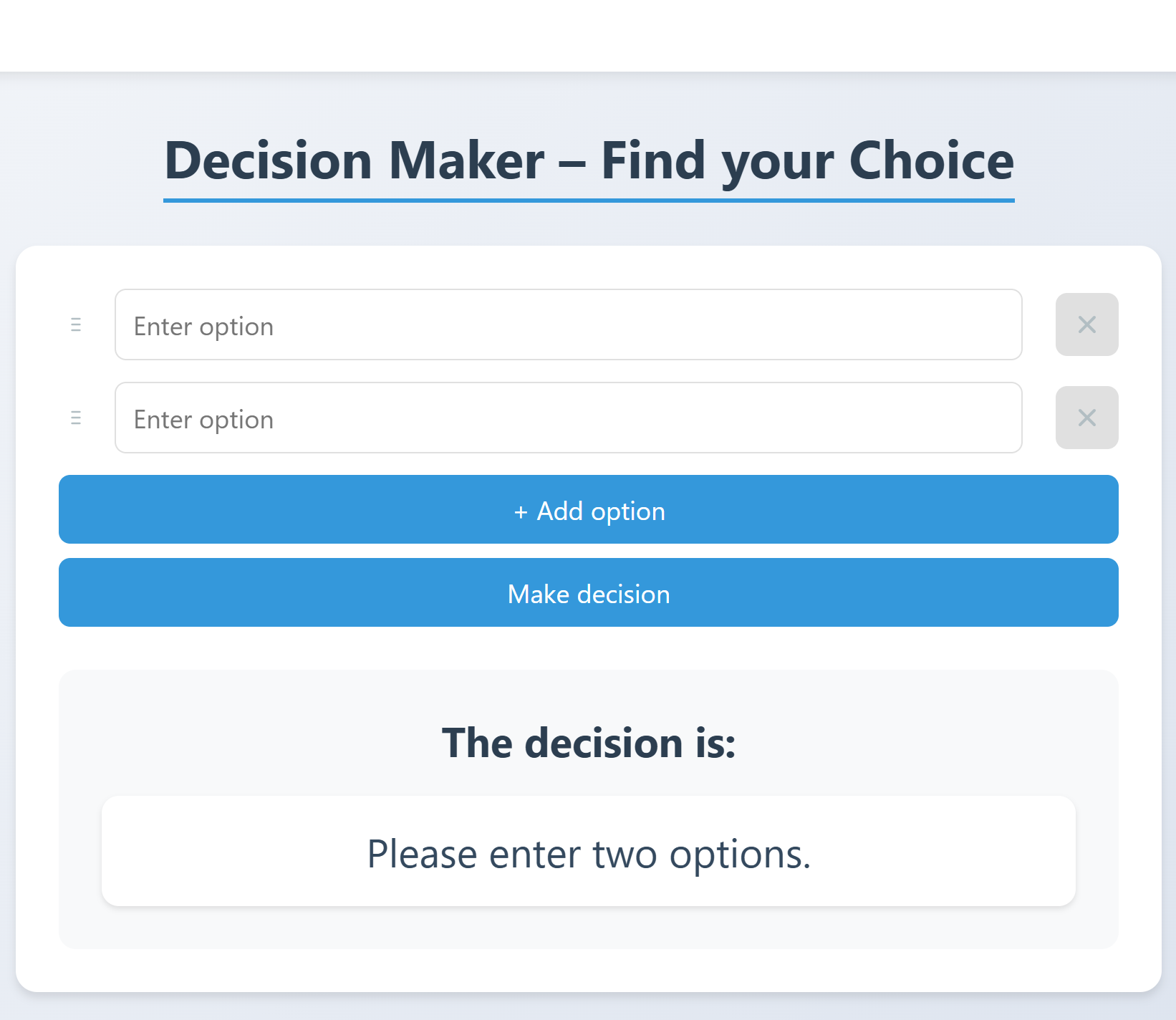 ThedecisionBuddy - Toma de decisión rápida y simple media 1