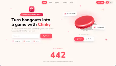 Clinky — Friends, drinks & games gallery image