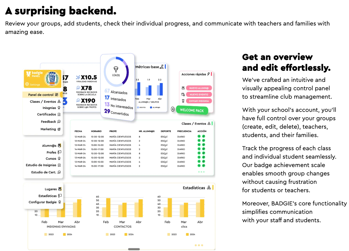 Badgie - Screenshot 4 showing product features and functionality