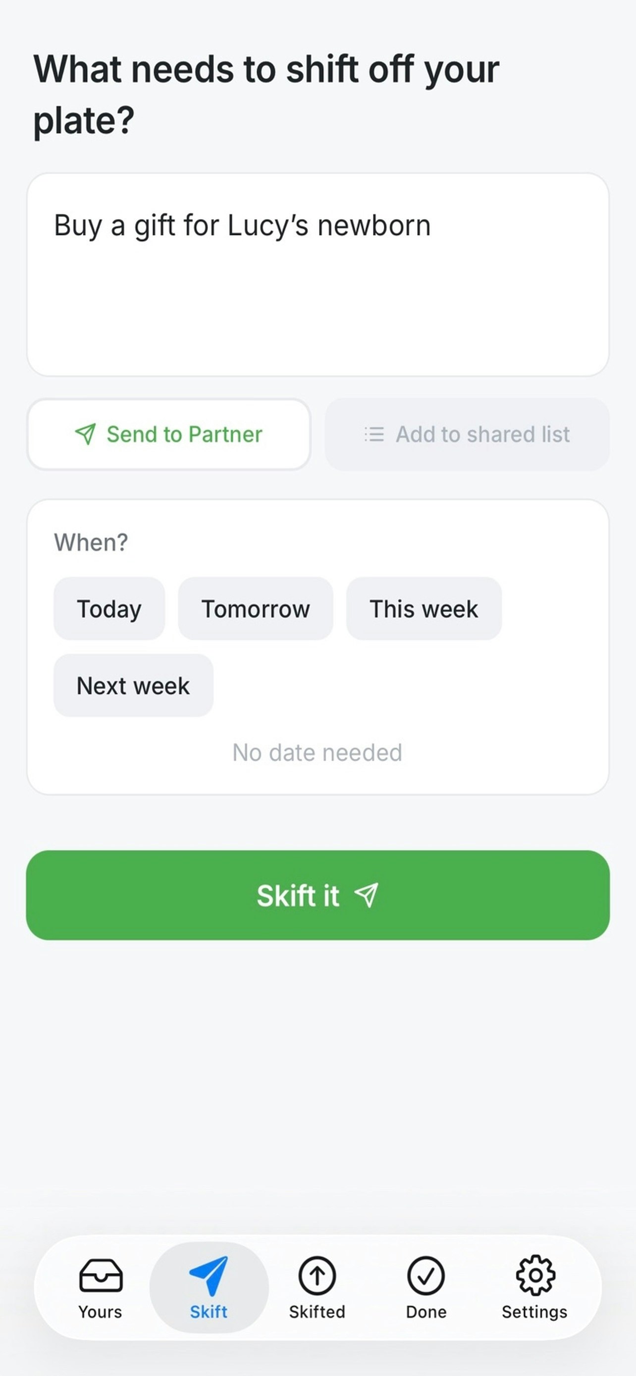 Skift - Screenshot 3 showing product features and functionality