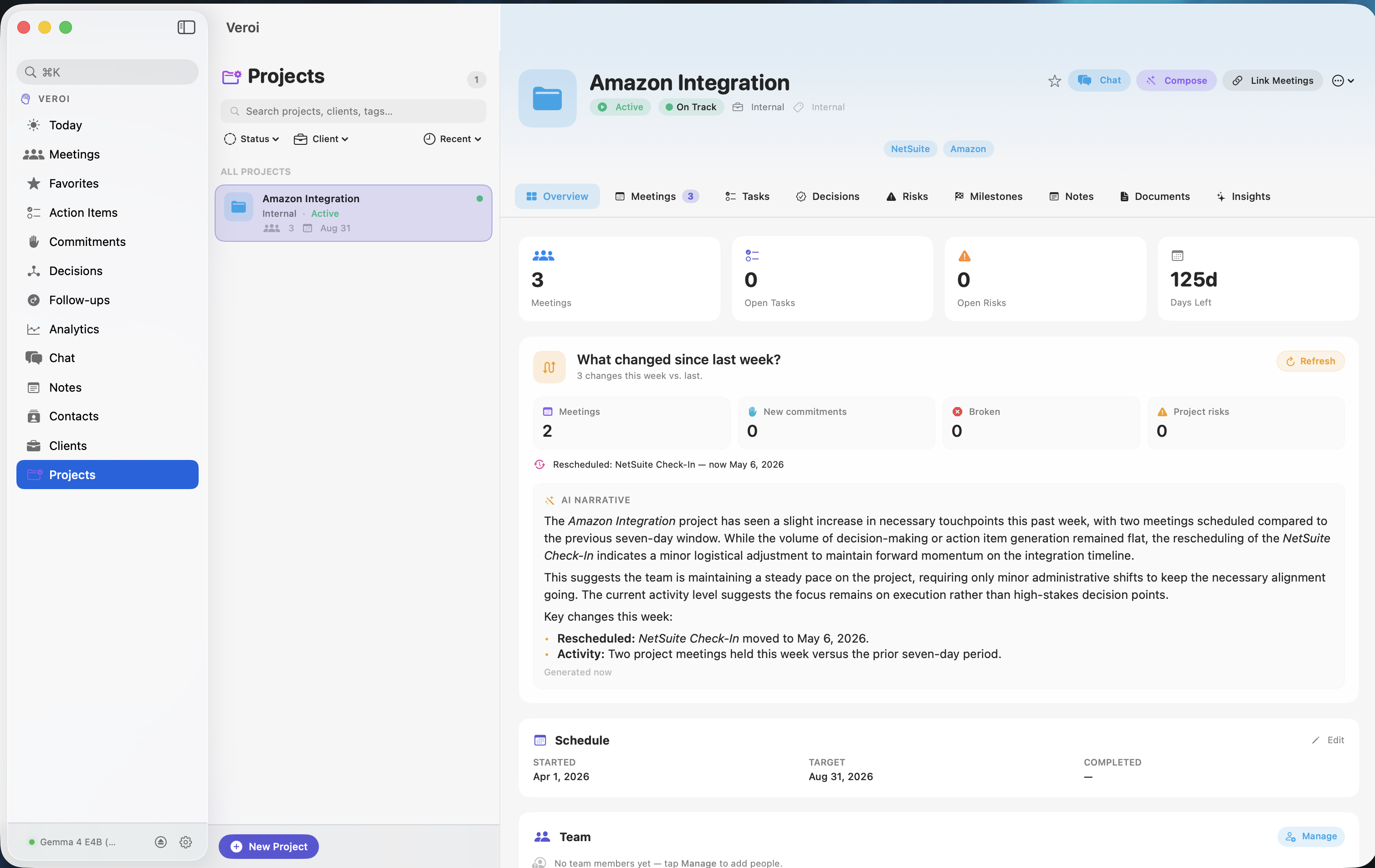 Veroi — Your private meeting brain gallery image