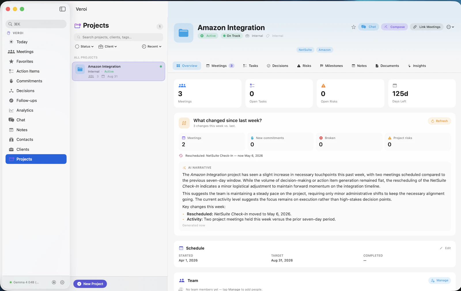 Veroi — Your private meeting brain screenshot 6