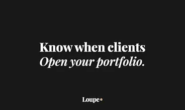 Loupe — Your work, finally seen. gallery image